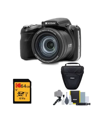 Kodak Pixpro AZ425 Astro 20MP Camera 42X Zoom (Black) with Accessory Kit Bundle