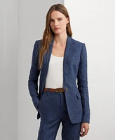 Lauren Ralph Lauren Women's Tailored One-Button Blazer