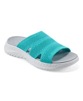 Easy Spirit Women's Deion Round Toe Flat Casual Sandals