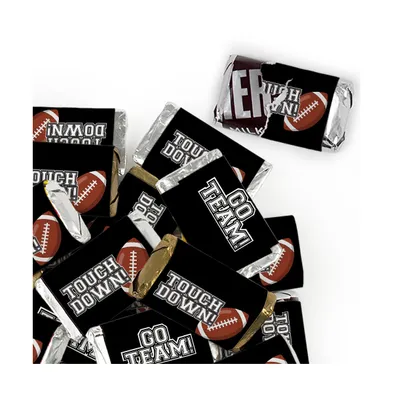 Pcs Football Party Candy Favors Hershey's Miniatures Chocolate