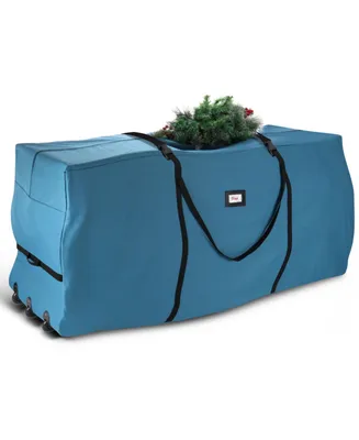 Extra Large Christmas Tree Rolling Storage Bag with Durable Handles & Wheels - 9 ft
