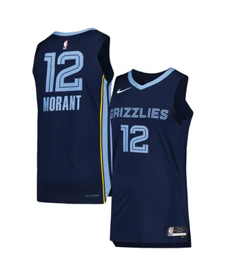 Men's Nike Ja Morant Navy Memphis Grizzlies Authentic Jersey - Association Edition