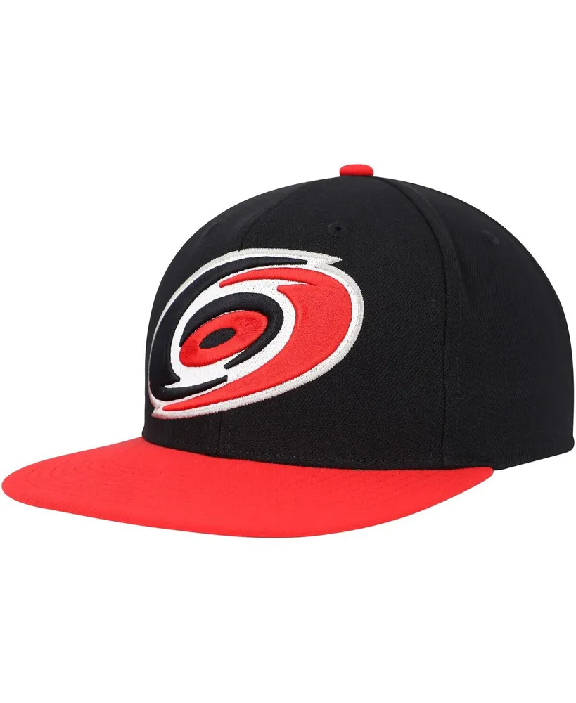 Men's Mitchell & Ness Black Carolina Hurricanes Core Team Ground 2.0 Snapback Hat