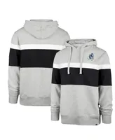 Men's '47 Brand Heather Gray Dallas Cowboys Warren Pullover Hoodie