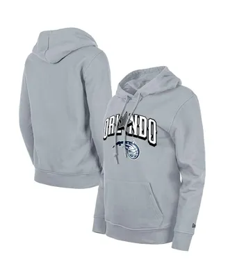 Women's New Era Gray Orlando Magic 2023/24 City Edition Pullover Hoodie