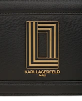 Karl Lagerfeld Paris Simone Leather Small Crossbody Bag