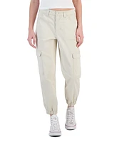 Celebrity Pink Juniors' High-Rise Zip-Fly Cargo Joggers