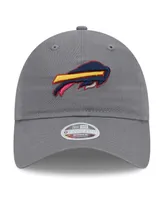 Women's New Era Gray Buffalo Bills Color Pack 9TWENTY Adjustable Hat