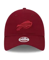 Women's New Era Cardinal Buffalo Bills Color Pack 9TWENTY Adjustable Hat