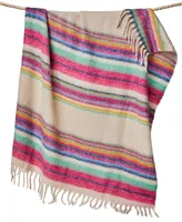 Free People Skye Stripe Fringe Throw, 50"x 60"