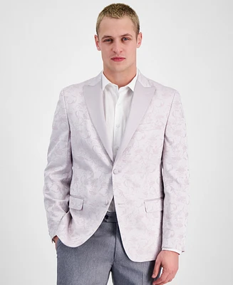Alfani Men's Slim-Fit Floral Evening Jacket, Created for Macy's
