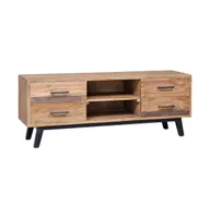 Tv Stand 47.2"x11.8"x17.7" Solid Teak