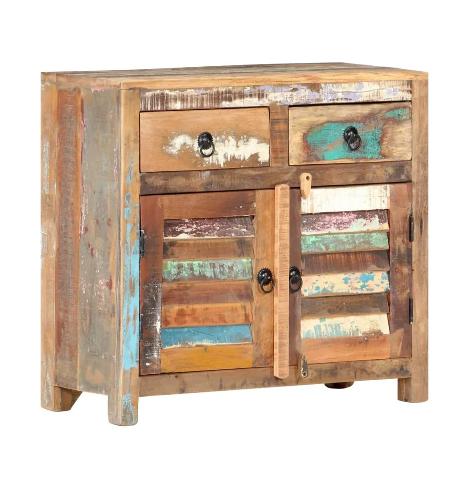 Sideboard 27.6"x11.8"x26.8" Solid Reclaimed Wood