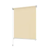 Outdoor Roller Blind 94.5"x55.1" Cream