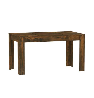 Dining Table Smoked Oak 55.1"x29.3"x29.9" Engineered Wood