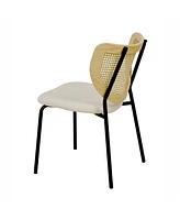 Tov Furniture 2 Pcs. Rattan Dining Chair