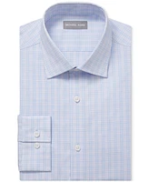 Michael Kors Men's Regular-Fit Comfort Stretch Check Dress Shirt