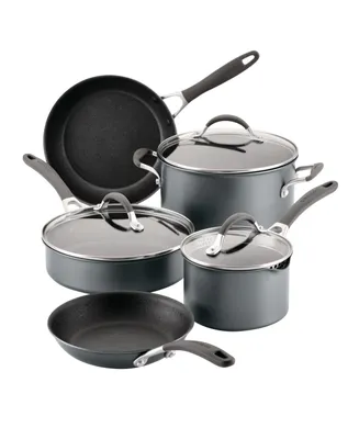 Circulon A1 Series ScratchDefense Aluminum Nonstick 8 Piece Pots and Pans Cookware Set