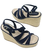 Kenneth Cole New York Women's Solace Espadrille Platform Wedge Sandals