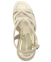 Kenneth Cole New York Women's Solace Espadrille Platform Wedge Sandals