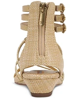 Sam Edelman Danica Beaded Demi-Wedge Gladiator Sandals