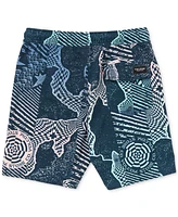 Volcom Big Boys Psychop Printed Swim Trunks