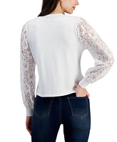 Robbie Bee Women's Lace Shrug