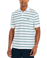 Nautica Men's Classic-Fit Striped Performance Deck Polo