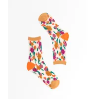 Sock Candy Women's Ditsy Floral Sheer Sock