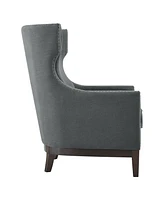 Roswell 29" Linen Accent Chair