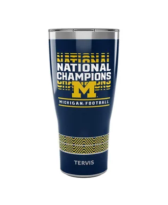 Tervis Tumbler Michigan Wolverines College Football Playoff 2023 National Champions 30 Oz Stainless Steel Tumbler