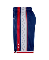 Men's Nike Navy Brooklyn Nets 2021/22 City Edition Swingman Shorts