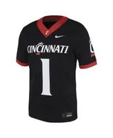 Men's Nike #1 Cincinnati Bearcats Untouchable Football Jersey