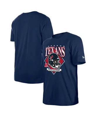 Men's New Era Navy Houston Texans Team Logo T-shirt