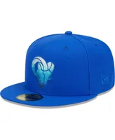 Men's New Era Royal Los Angeles Rams Gradient 59FIFTY Fitted Hat