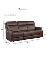 Valencia 84" Dual Power Reclining Sofa