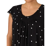 Ellen Tracy Plus Yours to Love Short Sleeve Top