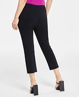 I.n.c. International Concepts Petite Mid-Rise Straight-Leg Capri Pants, Created for Macy's