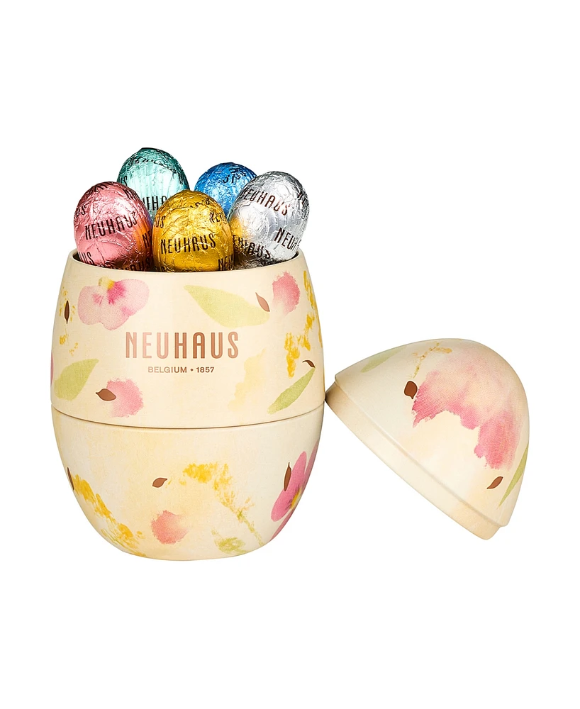 Neuhaus Easter Metal Egg Belgian Chocolates, 18 Pieces