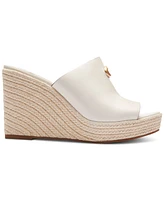 Coach Gloria C Slide Espadrille Wedge Sandals