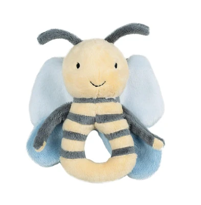 Bee Benja Rattle by Happy Horse 6.25 Inch Plush Animal Toy