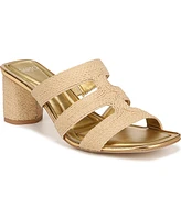 Sarto by Franco Sarto Women's Flexa Carly Block Heel Slide Sandals