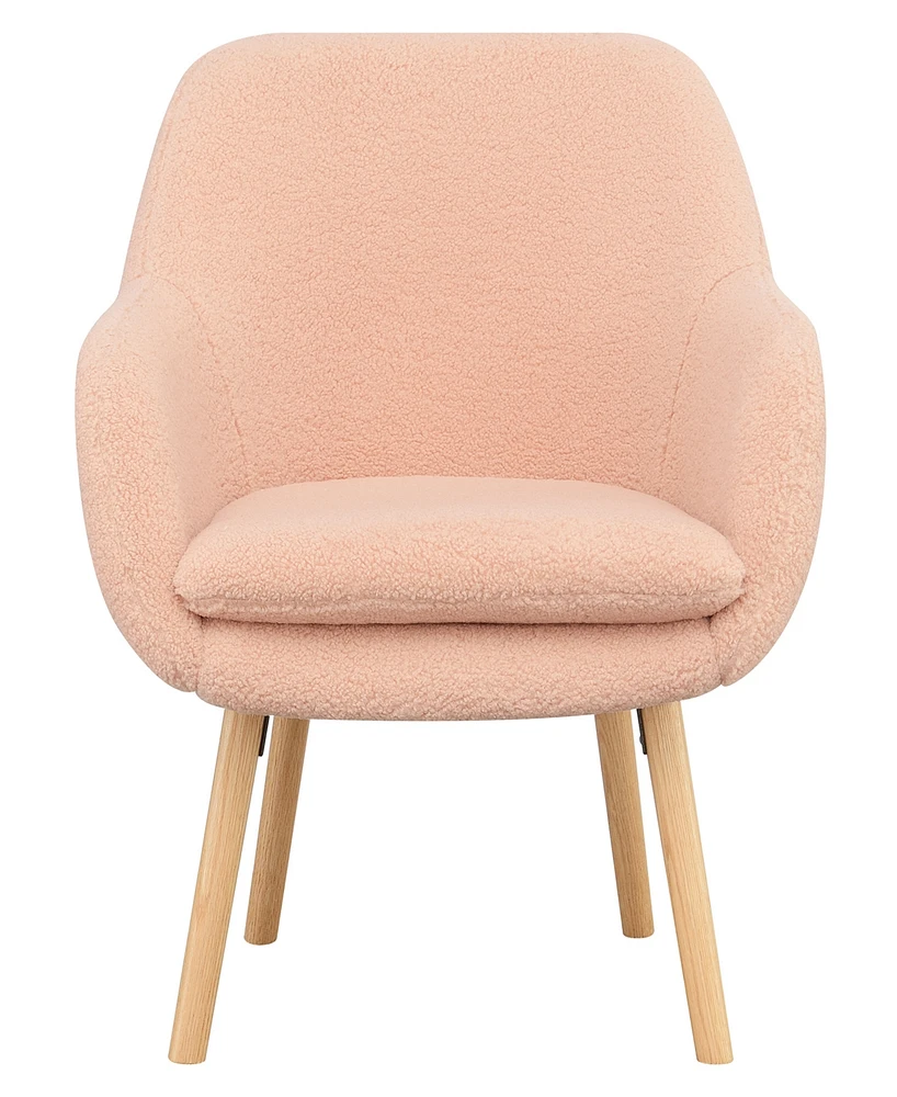 Convenience Concepts 25.25" Sherpa Charlotte Accent Chair
