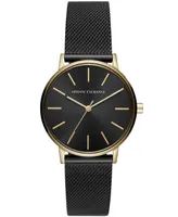 A|X Armani Exchange Women's Three-Hand Black Stainless Steel Watch 36mm