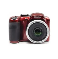 Kodak Pixpro AZ255 Astro Zoom 16MP Digital Camera (Red) with 32 Sd Card Bundle