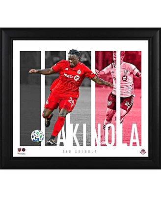 Ayo Akinola Toronto Fc Framed 15" x 17" Player Panel Collage