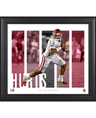Jalen Hurts Oklahoma Sooners Framed 15" x 17" Player Panel Collage