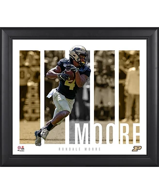 Rondale Moore Purdue Boilermakers Framed 15" x 17" Player Panel Collage