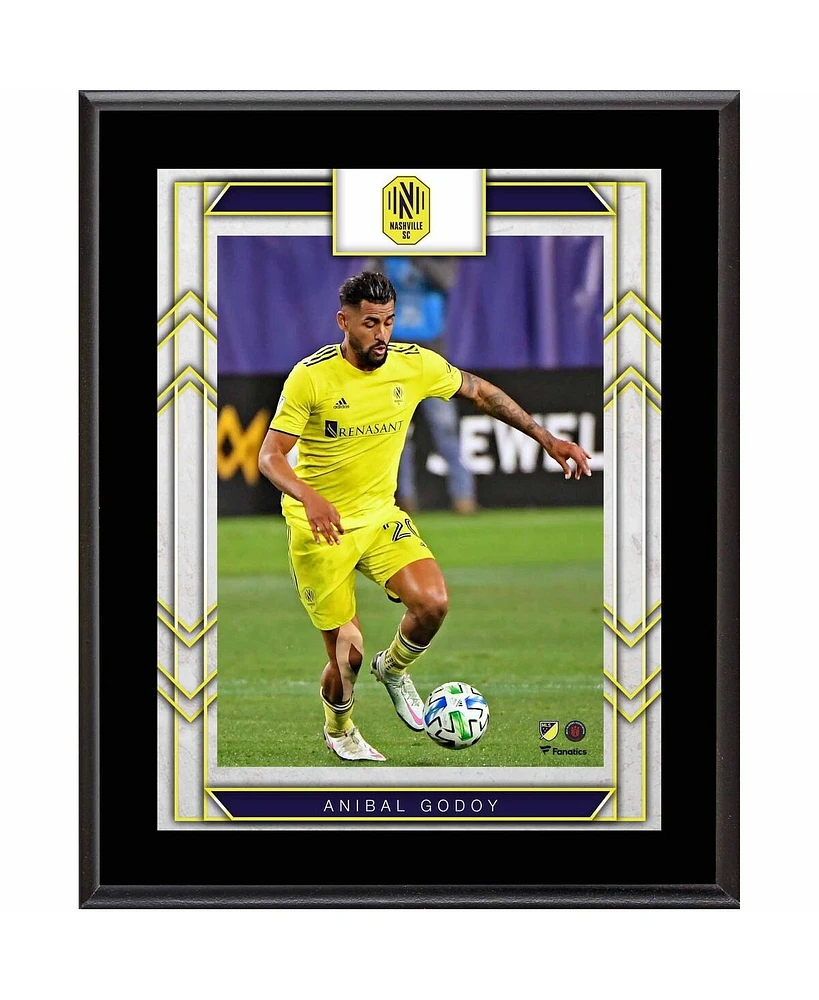 Anibal Godoy Nashville Sc 10.5" x 13" Sublimated Player Plaque