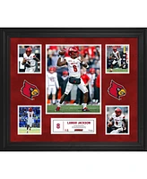 Lamar Jackson Louisville Cardinals Framed 23'' x 27'' 5-Photo Collage